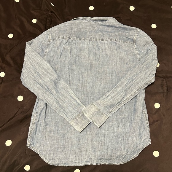 DC Faux Denim Button Up Shirt - Picture 2 of 3